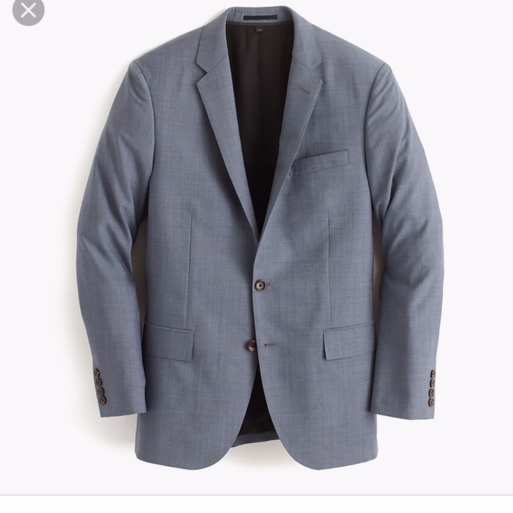 J.CREW LUDLOW SUIT JACKET IN AMERICAN WOOL SIZE 44
